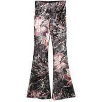 Pantaloni casual Etro Printed Flared Trousers Femei