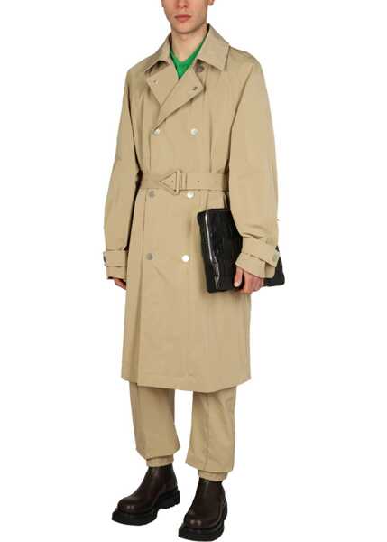 Paltoane Bottega Veneta Nylon Trench Coat BEIGE Barbati (BM 15573830) 2