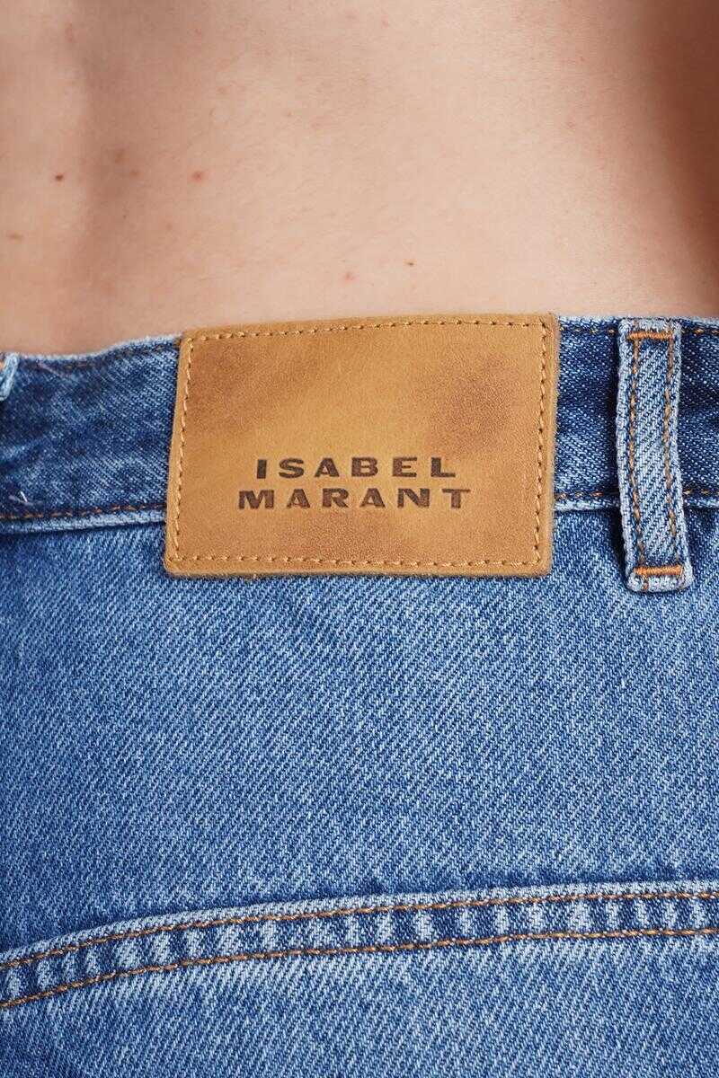 Blugi Isabel Marant Isabel Marant Lemony Jeans BLUE Femei (BM 15574037) 5