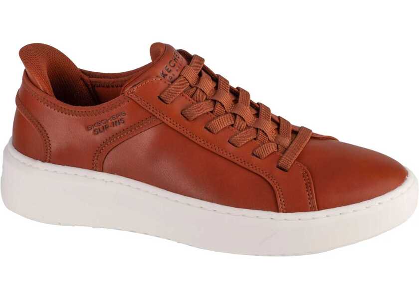 Sneakers SKECHERS Slip-Ins: Court Break - Suit Sneaker Brown Barbati (BM 15574985) 1