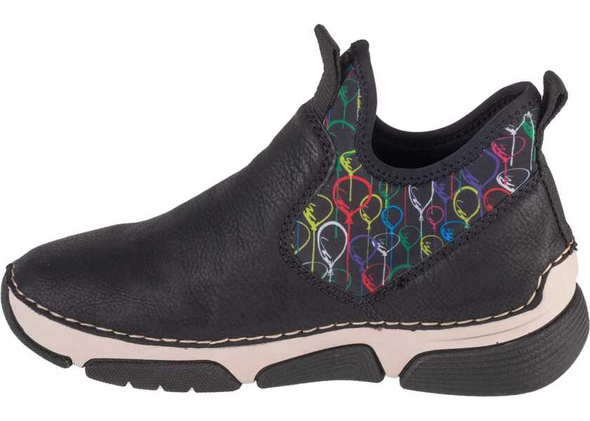 Ghete Rieker Booties Black Femei (BM 15575060) 2