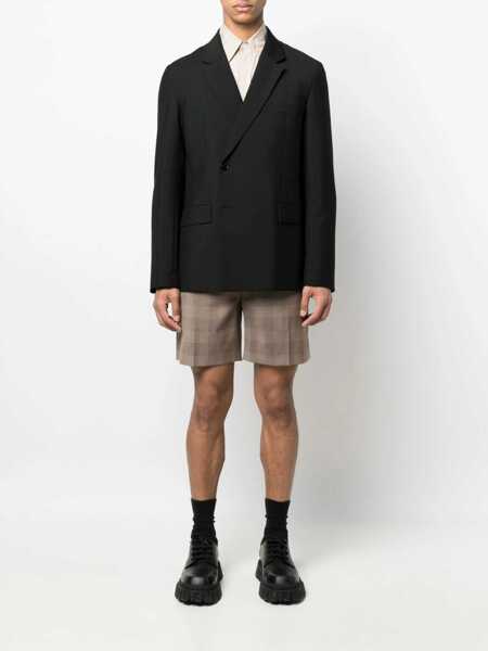 Pantaloni scurti Givenchy Prince Of Wales Pattern Bermuda BEIGE Barbati (BM 15575159) 2