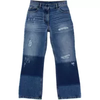 Blugi drepti Jeans With Star Inlays 8 Moncler Palm Angels Barbati