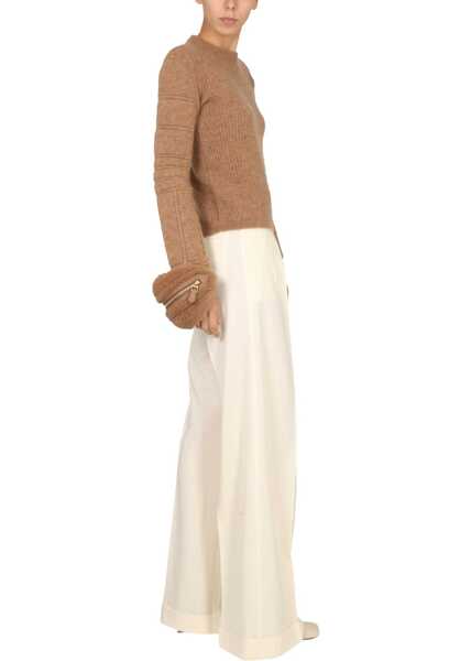 Pulovere casual Max Mara Mohair Yarn Knit BEIGE Femei (BM 15575354) 2