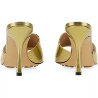 Pantofi cu toc Bottega Veneta Dama - Pantofi cu toc Bottega Veneta Mule Stretch GOLD Femei (BM 15575711) - B-mall.ro
