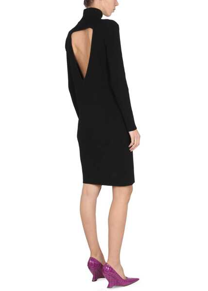 Rochii casual Bottega Veneta Knit Dress BLACK Femei (BM 15575732) 2