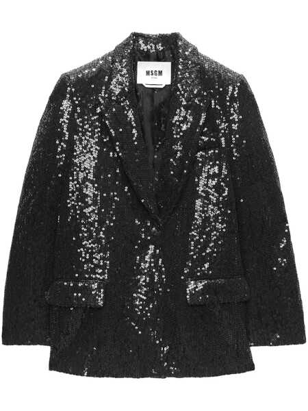 Geci MSGM Msgm Jacket Clothing Black Femei (BM 15578285) 1