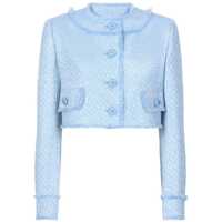 Geci Dolce & Gabbana Wool Tweed Cropped Jacket Femei