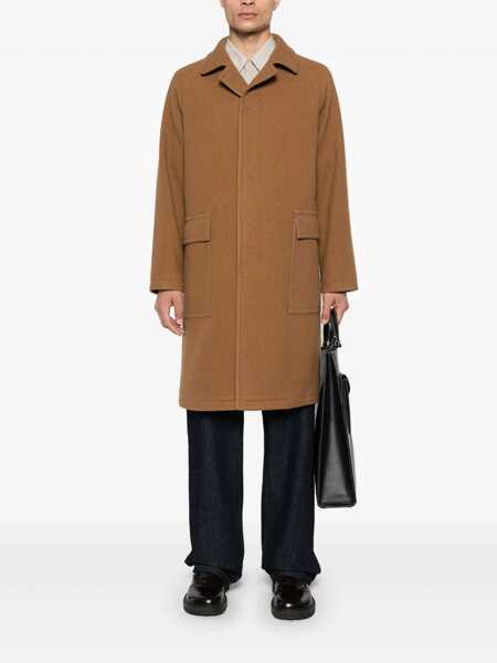 Paltoane Tagliatore Tagliatore Loyd/S Over Coat Clothing BROWN Barbati (BM 15583319) 2