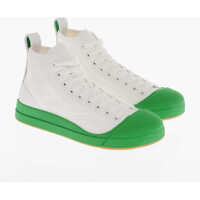 Sneakers Canvas Vulcan High-Top Sneakers With Rubberized Toe Femei