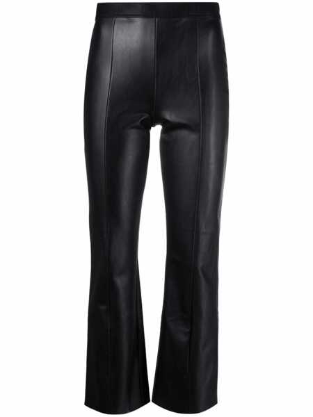 Pantaloni casual Wolford Wolford Jenna Cropped Trousers Black Femei (BM 15589625) 1