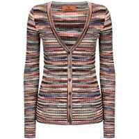Cardigane Missoni V-Necked Striped Cardigan Femei