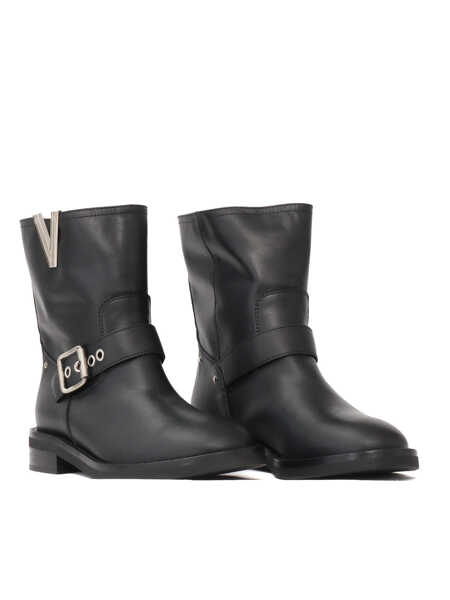 Bocanci Via Roma 15 Nickel buckel boots Black   Femei (BM 15596501) 2