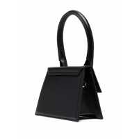 Genti de mana JACQUEMUS Dama - Genti de mana JACQUEMUS Jacquemus Le Chiquito Moyen Leather Handbag Black Femei (BM 15603818) - B-mall.ro