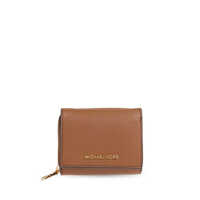 Portofele Michael Kors Brown Calf Leather Wallet Femei