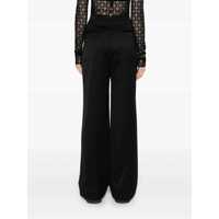 Imbracaminte Dama pagina 136 - Pantaloni casual Givenchy Givenchy Wool Pleated Trouses Black Femei (BM 15608144) - B-mall.ro