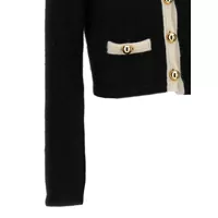 Imbracaminte Dama pagina 595 - Cardigane Alessandra Rich Alessandra Rich Alpaca Cropped Cardigan Black Femei (BM 15608957) - B-mall.ro