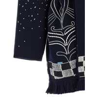 Cardigane ALANUI Dama - Cardigane ALANUI Alanui I Dreamt A Dream Tonight Cardigan BLUE Femei (BM 15610517) - B-mall.ro