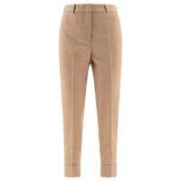 Pantaloni scurti Peserico Wool Trousers With Punto Luce Femei