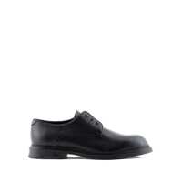 Bocanci Emporio Armani Exclusive Leather Laced Shoes Barbati