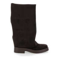 Bocanci 'Charlie' Brown Multi-Layer Boots In Suede Woman Femei