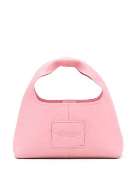 Genti mini Marc Jacobs Marc Jacobs The Mini Sack Leather Tote Bag RIBBON PINK Femei (BM 15618041) 3