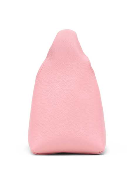 Genti mini Marc Jacobs Marc Jacobs The Mini Sack Leather Tote Bag RIBBON PINK Femei (BM 15618041) 4