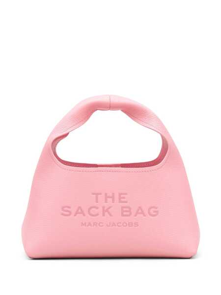Genti mini Marc Jacobs Marc Jacobs The Mini Sack Leather Tote Bag RIBBON PINK Femei (BM 15618041) 1