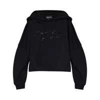Hanorace Emporio Armani Logo Cotton Hoodie Femei