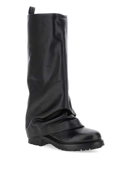 Bocanci STRATEGIA Ranger Black Leather Boots Woman Black Femei (BM 15621131) 2