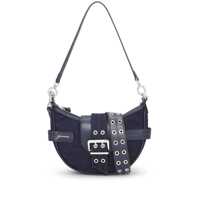 Genti de umar Ganni Bucky Small Denim Crossbody Bag Femei