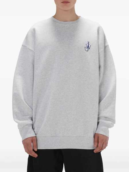 Pulovere JW Anderson JW Anderson Jw Anchor Camper Sweatshirt GREY Barbati (BM 15626744) 4