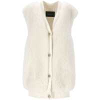 Geci Fabiana Filippi White Wool Casual Jacket Femei