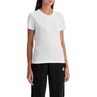 Tricouri 'Logo Rhinestone T-Shirt Femei