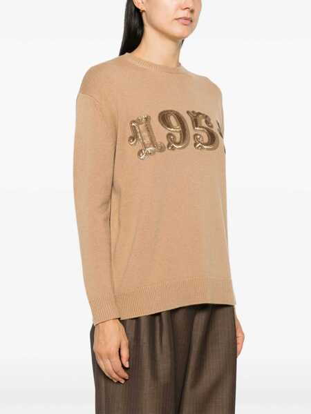 Pulovere Max Mara Max Mara Sweaters BROWN Femei (BM 15636419) 3