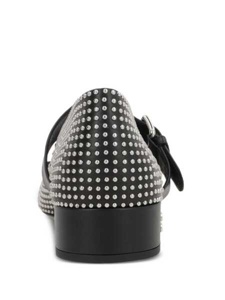 Balerini Miu Miu Miu Miu Flat Shoes Black Femei (BM 15637547) 3