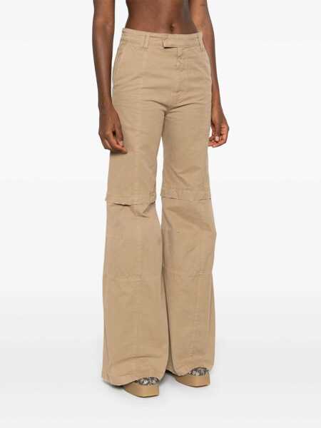 Pantaloni casual DARKPARK Darkpark Pants Beige Femei (BM 15649031) 3