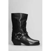 Bocanci Isabel Marant Antya Low Heels Ankle Boots Femei