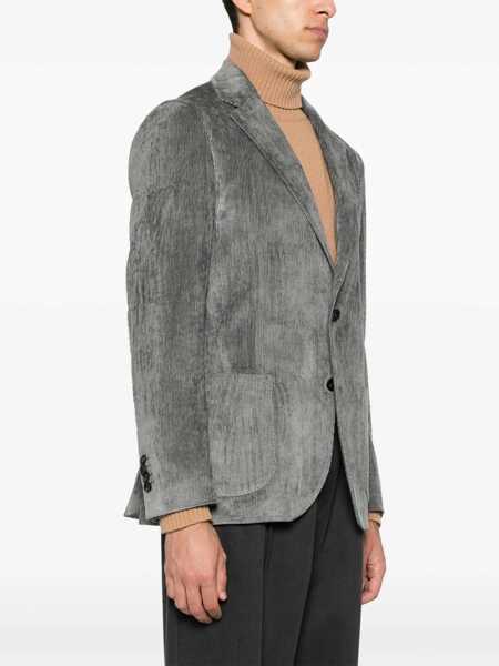 Geci Lardini Lardini Man Jacket Special Line Drop 7 Regular Clothing GREY Barbati (BM 15659306) 3