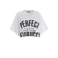 Pulovere Fiorucci Crop Sweatshirt "Archivio" Femei