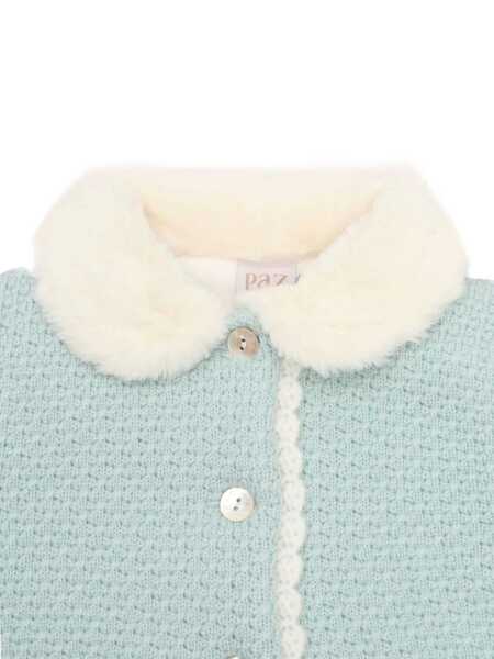 Paltoane Paz Rodriguez KNIT NEWBORN COAT RUISEOR Green Fete (BM 15665003) 3