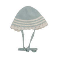 Caciuli pentru Baieti - Caciuli Paz Rodriguez KNIT NEWBORN BONNET RUISEOR Green Baieti (BM 15665009) - B-mall.ro