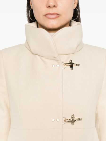 Paltoane Fay ROMANTIC LINED COAT White Femei (BM 15665816) 5