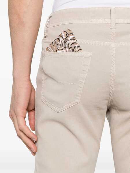 Blugi drepti Jacob Cohen 5 POCKETS PANTS White Barbati (BM 15665969) 5