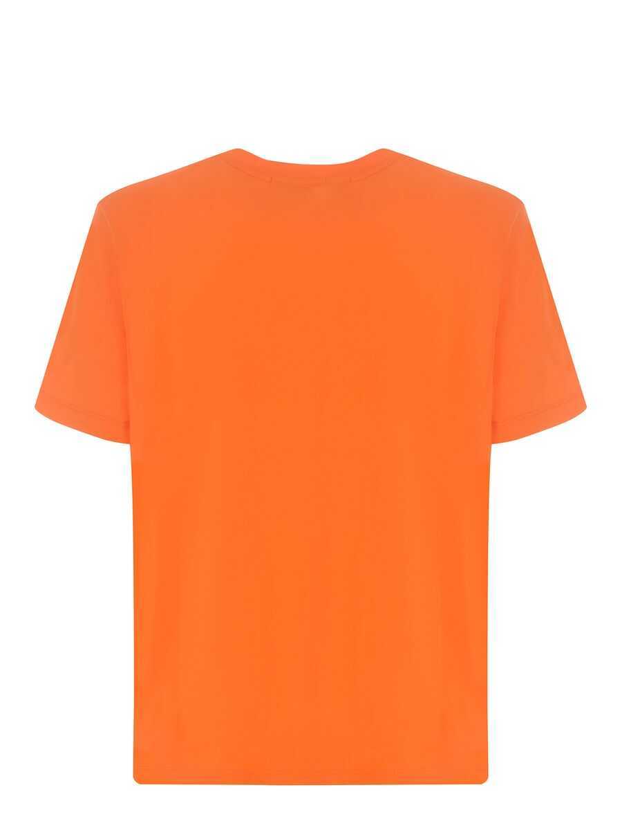 Tricouri MSGM Msgm T-Shirt Camo ORANGE Barbati (BM 15669227) 2