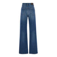 Blugi Brunello Cucinelli Jeans With Shiny Tab Femei