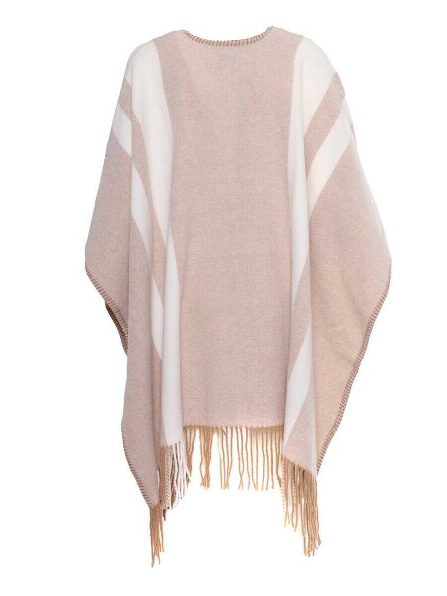 Geci Fay Fay Poncho Beige Femei (BM 15676832) 2
