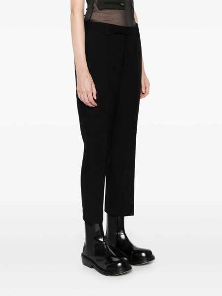 Pantaloni casual Rick Owens Rick Owens Trousers Black Femei (BM 15677861) 3