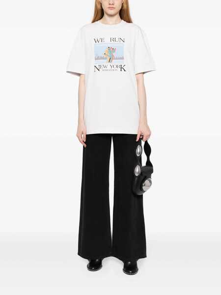 Tricouri Alexander Wang Alexander Wang T-Shirt WHITE Femei (BM 15678731) 3