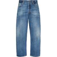 Blugi drepti Wide-Legged Cropped Jeans With A Relaxed Barbati